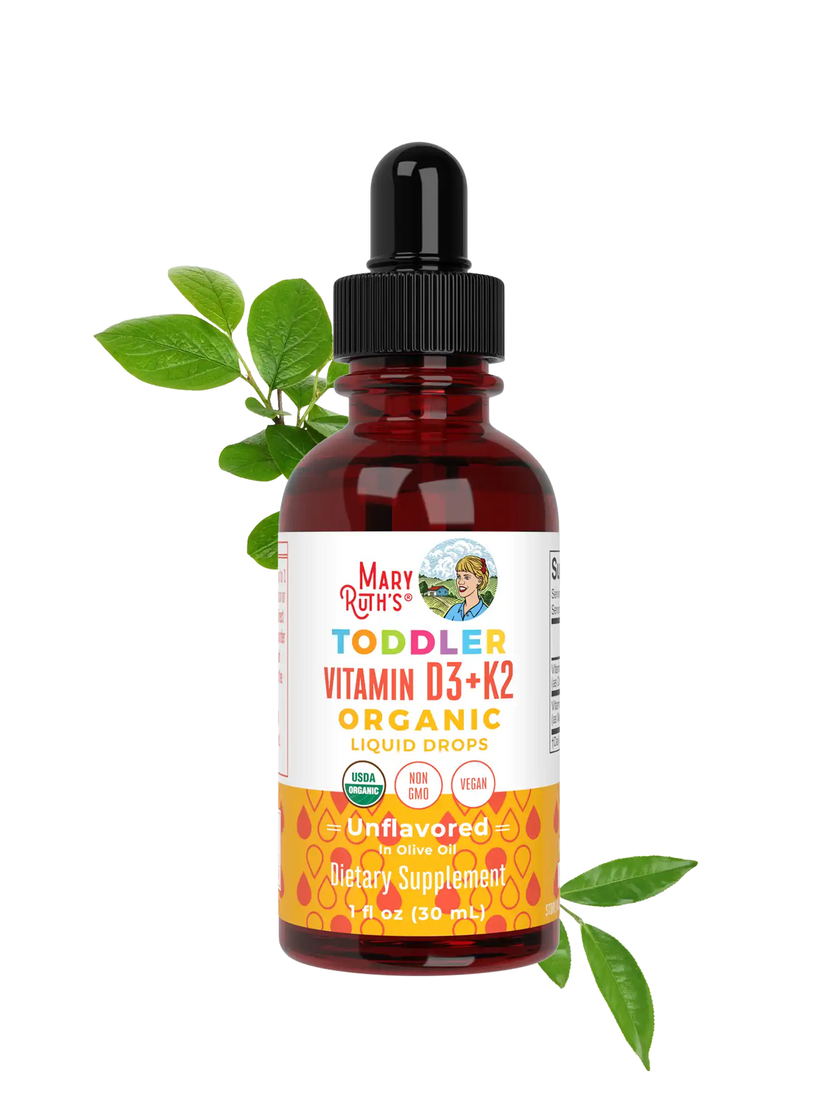 Toddler Vitamin D3+K2 Liquid Drops