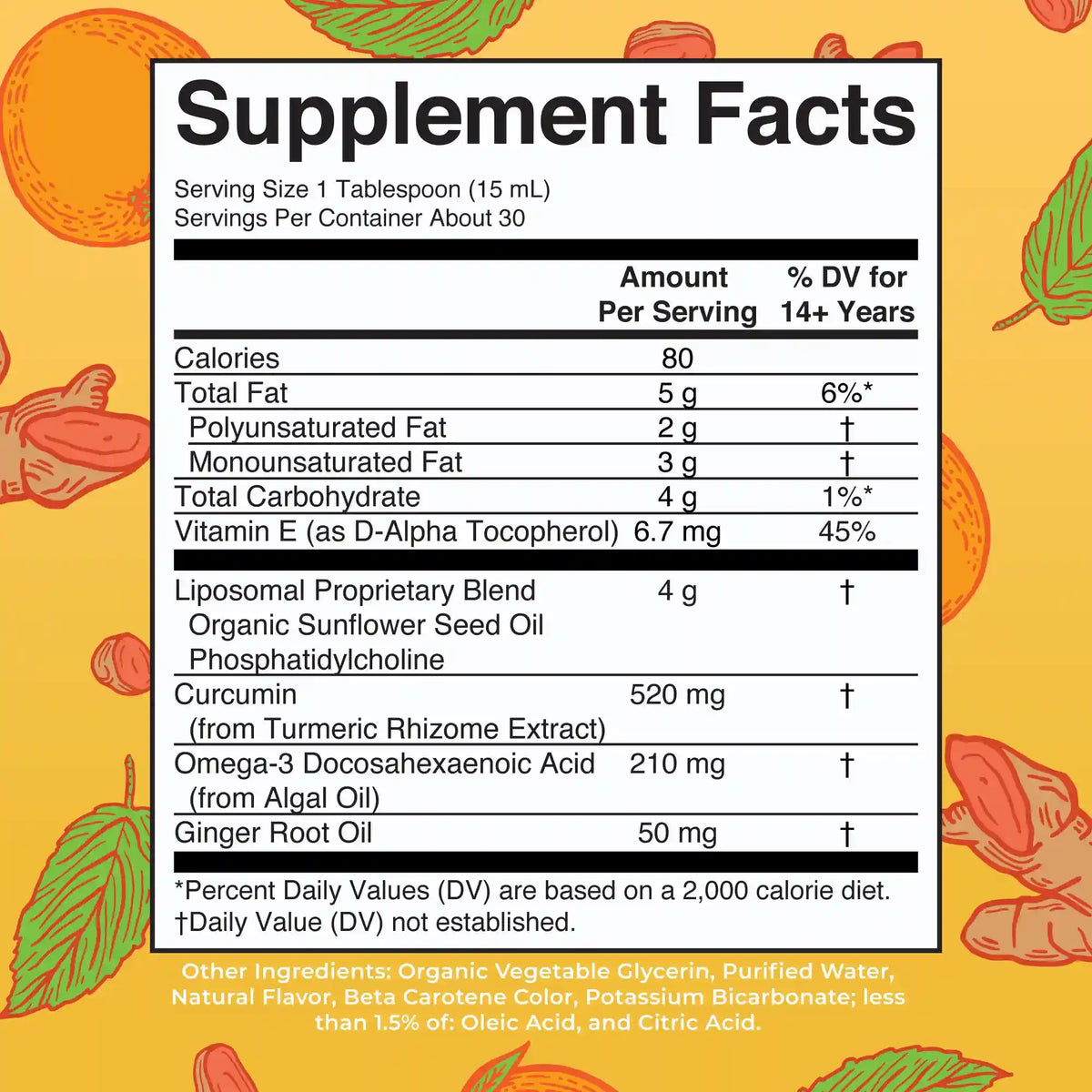 Turmeric & DHA Liposomal